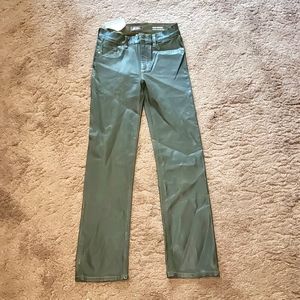 NWT ' DL1961" OLIVE  MARA STRAIGHT JEANS SZ 25